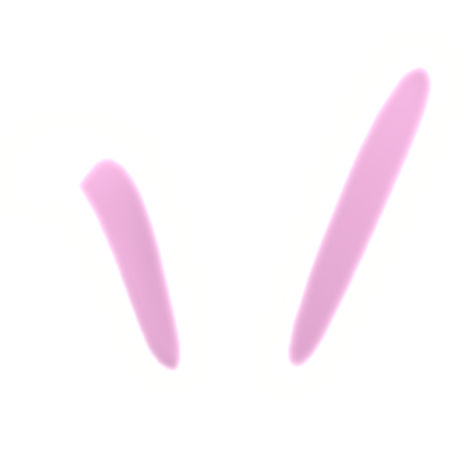 Emissive Glowing Bunny Ears  Roblox item