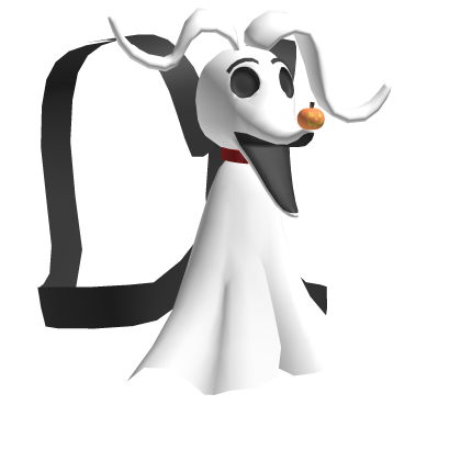 🎃 Zero Ghost Dog Backpack Nightmare Christmas  Roblox item