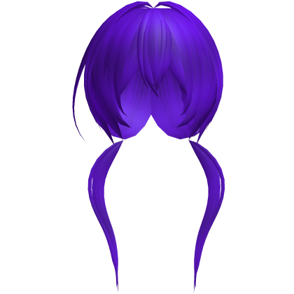 Purple Niche Horror Protagonist Vkei Pigtails 9.  