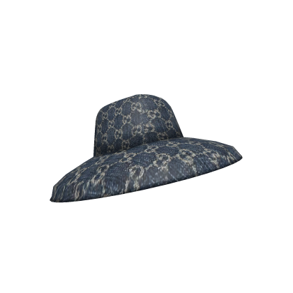 Gucci Denim Wide Brim Hat Roblox item