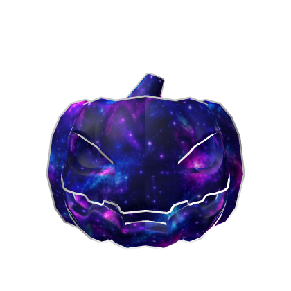 Galaxy Pumpkin Head