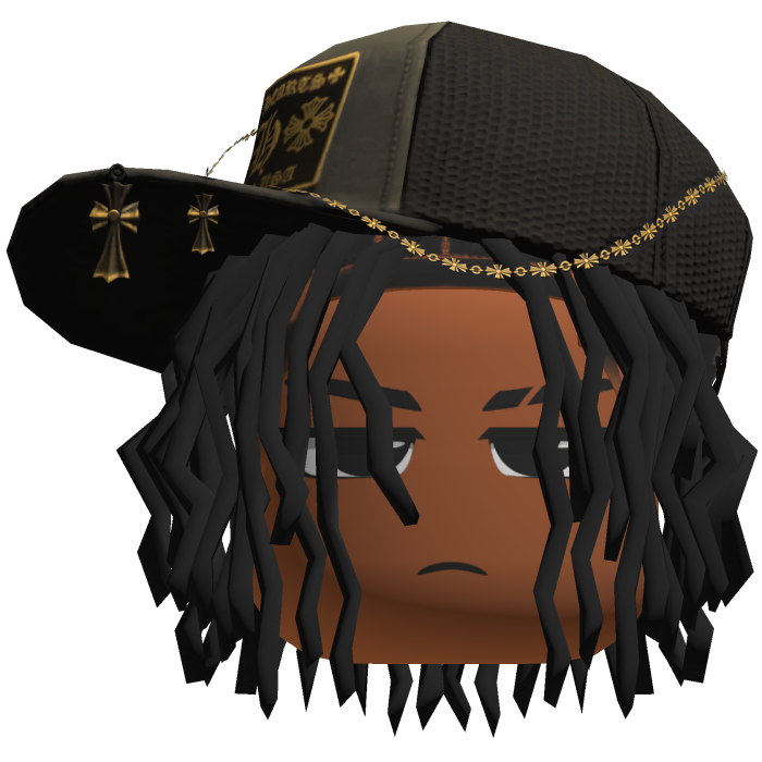 Dreads with Designer Cap