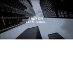 sign on