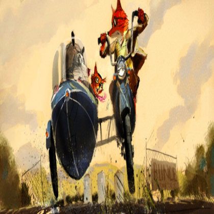 Fantastic Mr.Fox drawing Roblox decal