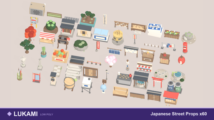 Japanese Street Props Anime Town Festival x60 preview 1