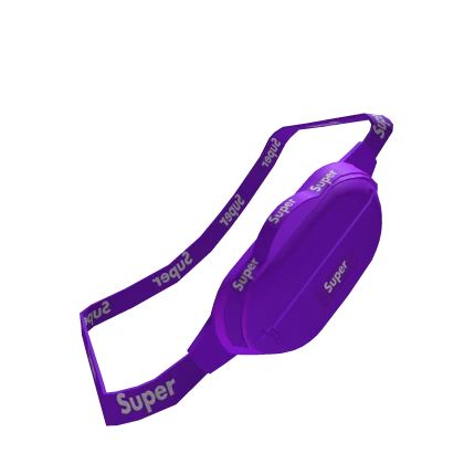 Supreme fanny pack purple outlet