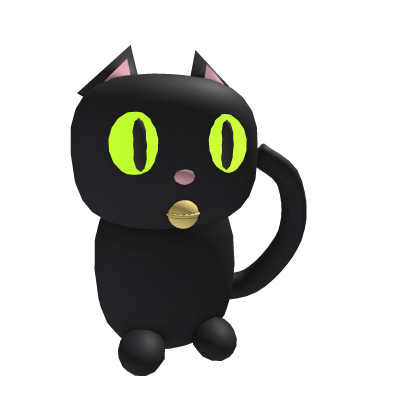 Black Cat Shoulder Pet Roblox item