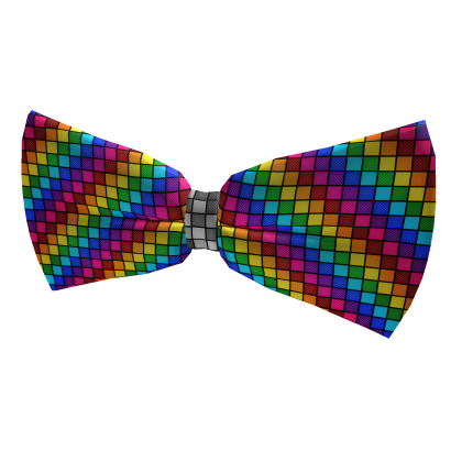 Rainbow Bow Tie