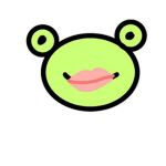 Big lips frog