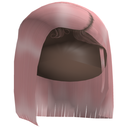 𝓭 Straight Side Part Bob (Pink)