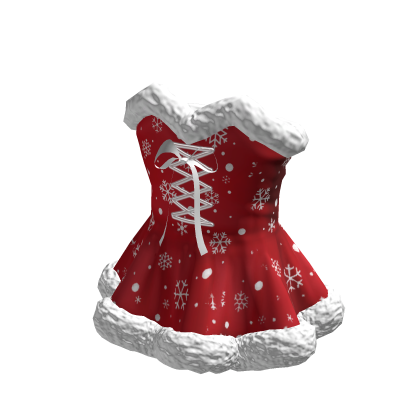 Christmas Snowflake Dress thumbnail