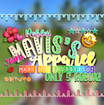 - Mavis’s apparel -