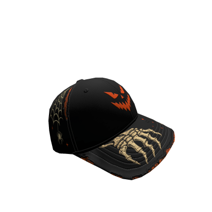 ViCo - Halloween Distressed Cap (Black & Orange)