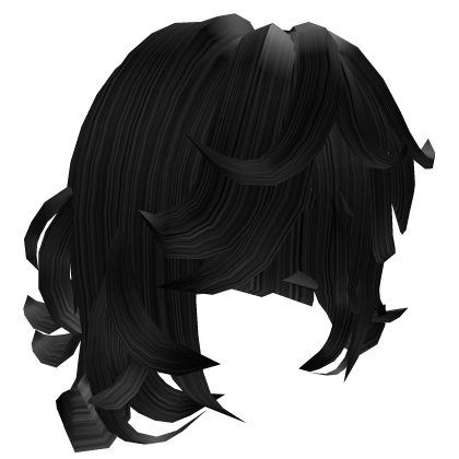Fluffy Layered Shaggy (Black) Roblox item
