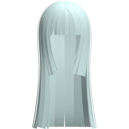 extra long hime moe japanese anime girl (blue)