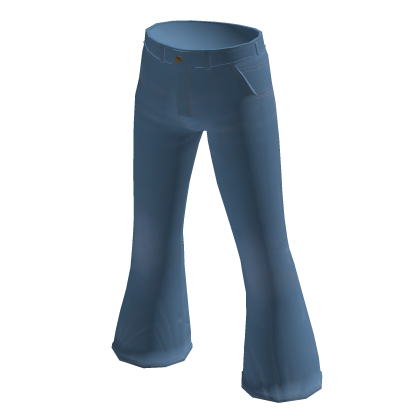 Light Blue Bell Bottom Jeans