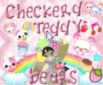 ~Checkerd Teddy Bears~