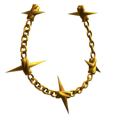Barbed Gold Waist Chain Silver [L] thumbnail