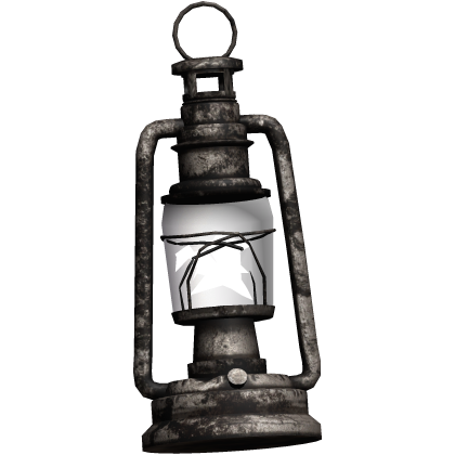 Grunge Smashed Rusty Lantern (R)