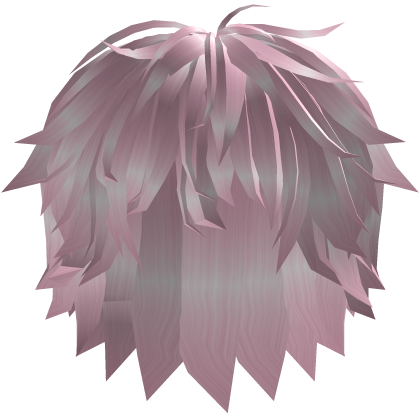Light Pink Spiky Messy Fringe Hair Roblox item