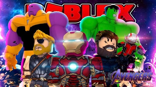 Free admin super hero tycoon(Thanos Boss Battle)