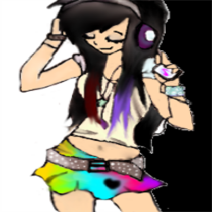 Scene girl Roblox decal