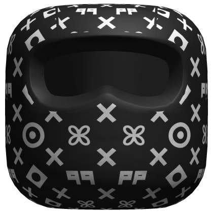 Black Ski Designer Mask
