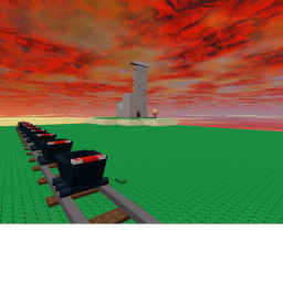 Cart ride around Roblox HQ!