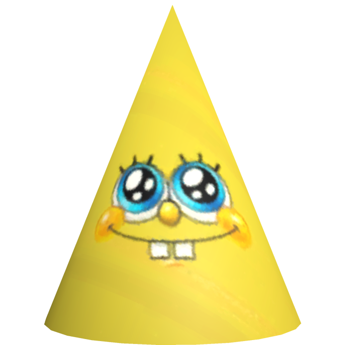 Spongebob freakbob party hat