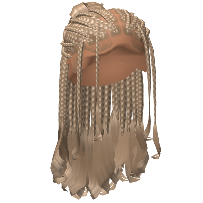 French Curl Braids [Blonde] Roblox item