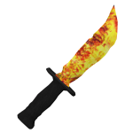 Gold Burst Knife