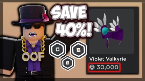 Buy items in this game for 40% OFF