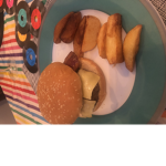 Noobs eat burgers