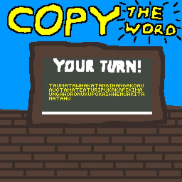 copy the word
