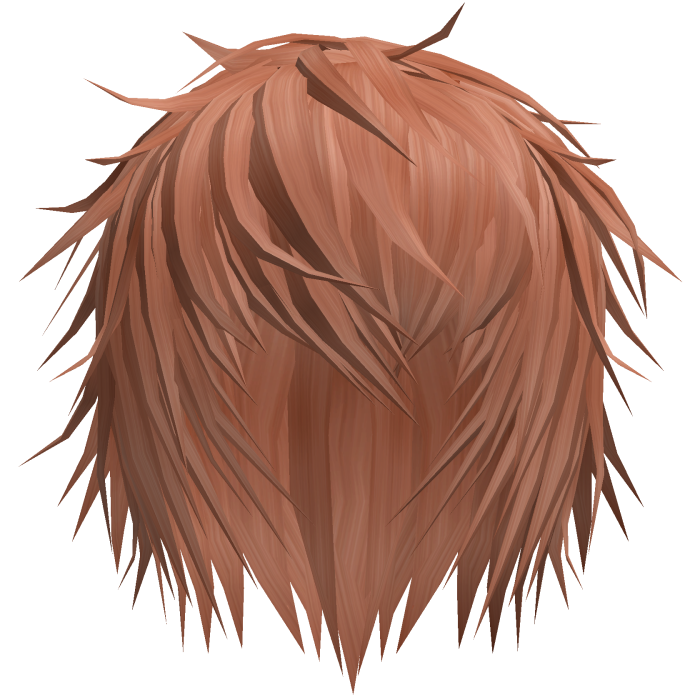 ginger emo hair