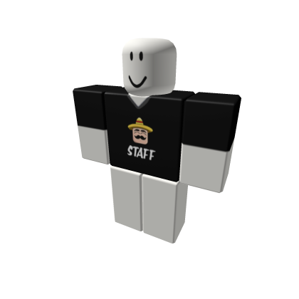 Camisa para staff - Roblox