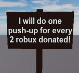[BADGE] 1 Push-Up for Every 2 Donated