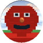 Destroy Elmo Entrance Badge
