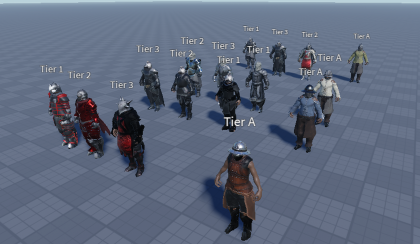 Realistic Medieval Knights Pack preview 3