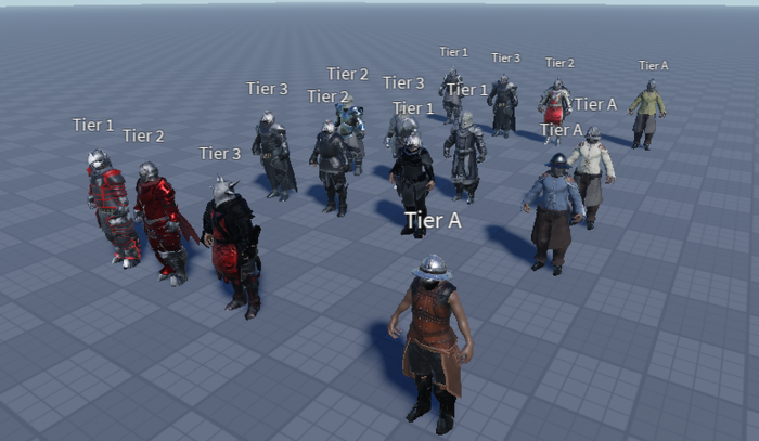 Realistic Medieval Knights Pack preview 3