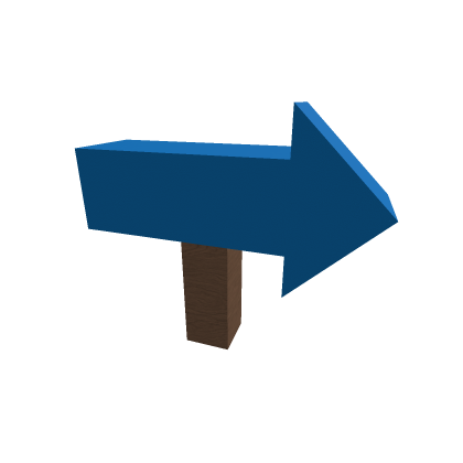 1 Way Arrow Sign