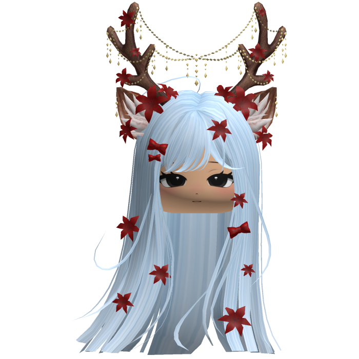 Ethereal Christmas Fairy Fawn Hair w/ Antlers