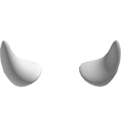 White Horns  Roblox item