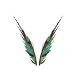 Mint Chocolate Chip Ice Cream Pixie Wings