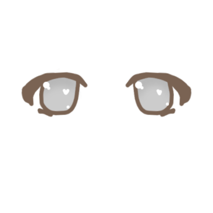 Soft, Grey eyes Roblox decal