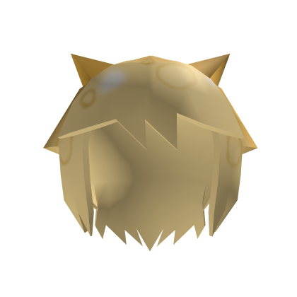 Low ploy Soda Cat hair (yellow)