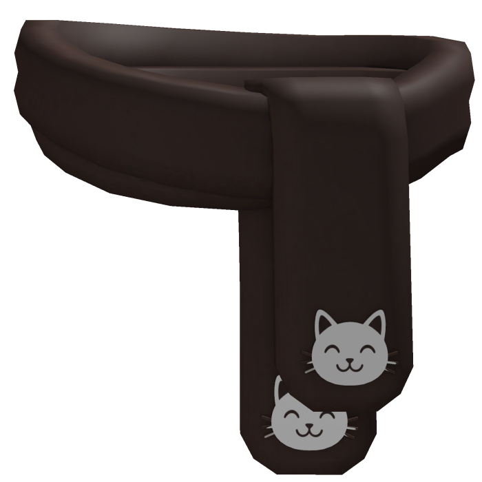 Brown Cat Scarf