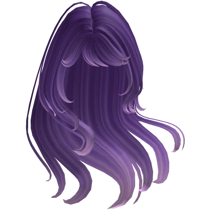 Wind-Blown Hair Purple (Free) | Roblox Item - Rolimon's