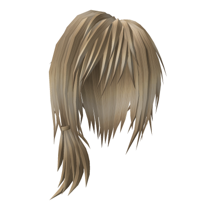 Blonde Low Ponytail Vkei Hair  Roblox item