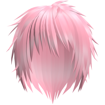 pink kuro messy japanese anime boy hair